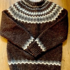 Handmade 100% Wool Sweater